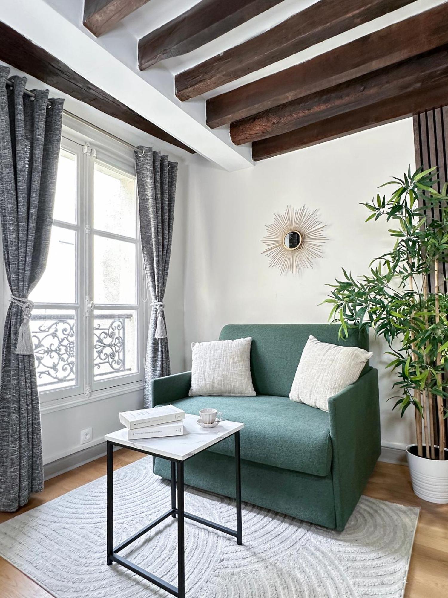 Ferienwohnung Unique & Beautiful Duplex In Saint-Germain Paris Exterior foto